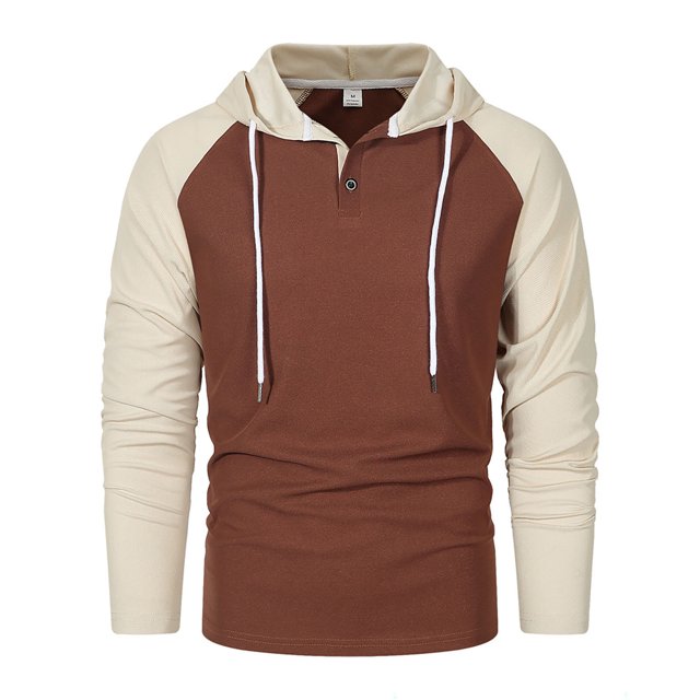 WILLBEST Sudaderas para Hombre Sudadera con Capucha De Moda para Hombre Sudadera con Capucha Holgada con Bloques De Color para Exteriores De Primavera Chica