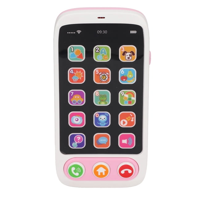Teléfono Móvil para Bebés, Teléfono Inteligente de Simulación de Tamamo Compacto Liviano Con Botones para el Juego de Niños para