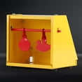 thumbnail image 3 of Vjnyvs Metal Slingshot Target Box with 20 Pcs Paper Targets Portable Slingshot Target Catcher Box for Catapult Hunting Shooting Practice, 3 of 7