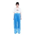 thumbnail image 5 of Yesbay Waterproof Rain Pants Elastic Waist Trousers for Men Women 130cm/107cm Length Non-disposable Trousers Snow Sport Outdoor Toddler Playsuit Hiking Pants, 5 of 7