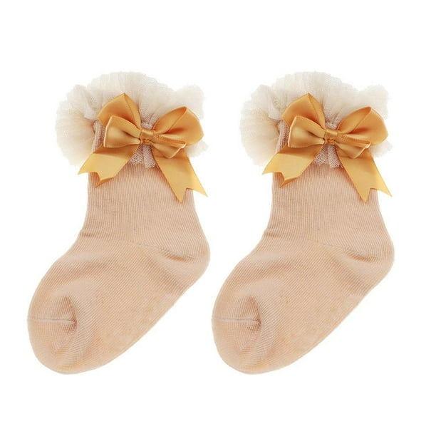 Calcetines Tobilleros Con Para Pequeña Calcetín Corto Antideslizante Beige