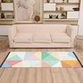 thumbnail image 2 of Yayeee Runner Rug for Bedroom 2'x6' Machine Washable Hallway Non Slip Mat, Abstract Geometric, 2 of 8