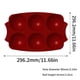 thumbnail image 4 of Molde de silicona con forma de cúpula de hemisferio grande de 6 agujeros, molde para chocolate, herramientas de cocina seguras y no tóxicas para hornear pasteles, pudines y gelatina, 4 of 11
