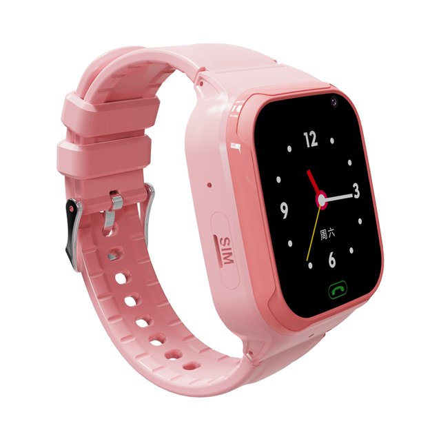 Montre Téléphone Intelligente pour Enfants 4G Montre Intelligente pour Enfants WiFi Localisation LBS Montre Traqueur pour Enfants Montre Intelligente pour Enfants SOS Aide Appel Chat Vocal Appel Vidéo avec Caméra Réveil IP67 Étanche