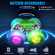 thumbnail image 4 of Coche De Juguete Rc Con Neumáticos Transparentes Iluminados - Xtellar Turquesa, 4 of 4