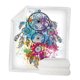 thumbnail image 4 of Manta Cómoda Transpirable Ligera Suave para El Sofá Del Sofá Del Dormitorio Niños Decoración colgante Macarena Manta de lana, 4 of 8