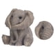 thumbnail image 4 of Adornos de Elefante de Bebé, Encantadoras Figuras de Resina de Animales Duraderos No Tóxicos para la Sala de Estar, 4 of 7