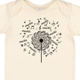thumbnail image 4 of Inktastic Music Dandelion Musical Boys or Girls Baby Bodysuit, 4 of 5