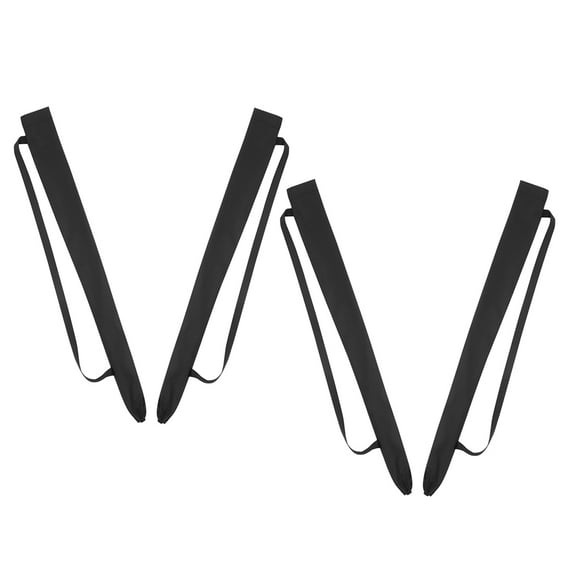 KONTONTY 4 Pcs Umbrella Storage Rain Holder for Carrying Travel Black