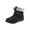 Black, variant on TKYCMSUAKI Cowboy Boots for Women,Snow Boots for Women Winter Boot with Comfortable Warm Fur Lined Ankle Booties Outdoor Slip On Waterproof Short Boots