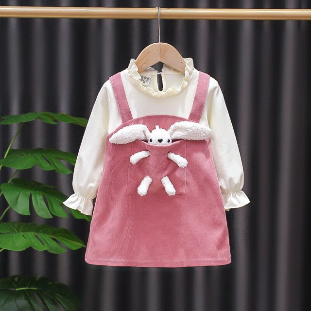 Niñas bebés Vestido de muy buen gusto Ropa de verano Algodón Lino Princesa Estilo coreano Fiesta Dibujos animados Ropa congelada zhangmengya unisex