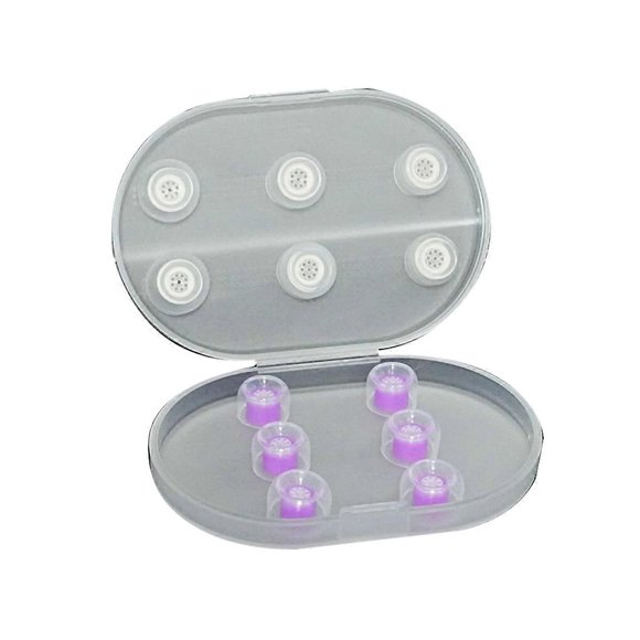 In-Ear Silicone Replaceable Ear Tips 3 Pairs Soft and Comfortable for Wired Headphone Accessories