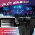 thumbnail image 6 of LINJI Professional Dry Ice  Machine - 6000W Indoor Low Lying Smoke Blaster for Event Rentals, 6 of 8