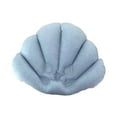 thumbnail image 2 of Baoblaze Inflatable Bath Pillow Shell Shaped Bath Pillow with Suction Cup Nonslip, 2 of 8