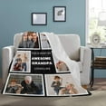 thumbnail image 4 of Customizable Blanket for Sister Customized Blankets with Photos Text Personalized Picture Collages Throw Blankets Gift for Men Valentines Day Decor Souvenirs Birthday, 4 of 5