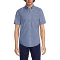 thumbnail image 3 of Lands' End Men's Tall Traditional Fit Short Sleeve Essential Lightweight Poplin, 3 of 3