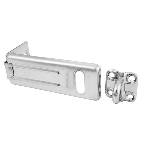 Hasp Master Lock de acero endurecido galvanizado, 11 cm de largo, 1 paquete