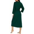 thumbnail image 7 of MINTREUS Women Kimono Robes Long Knit Bathrobe Lightweight Soft Knit Sleepwear Ladies Loungewear Spa Bathrobe, 7 of 7