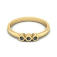 thumbnail image 1 of Round Shape Labradorite Stackable Women Ring 925 Sterling Silver Gold Vermeil Delicate Jewelry, 1 of 2