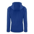thumbnail image 3 of Women's Cutter & Buck  Blue Montana State Bobcats Evoke Eco Softshell Recycled Full-Zip Hooded Jacket, 3 of 3