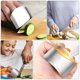 thumbnail image 3 of OUNONA 8Ud Protector De Dedos Reutilizable De Acero Inoxidable Para Cortar Verduras Utensilio Cocina, 3 of 8