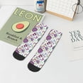 thumbnail image 7 of Pofeuu Fairy Flower Print 30cm Socks, Adult Running Hiking Socks for Youth and Adult, 7 of 7