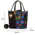 thumbnail image 3 of Bolsa Yute De Mujer FANA Darcy Color Negro Especial Llévatela, M3926!!, 3 of 3