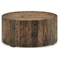 thumbnail image 3 of Ensemble de Table Basse et Table d'Appoint Style Cabane 2 Pcs en Pin Rustique, 3 of 5