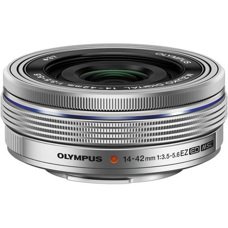 Olympus M.Zuiko Digital ED 14-42mm f/3.5-5.6 EZ Lens - Silver