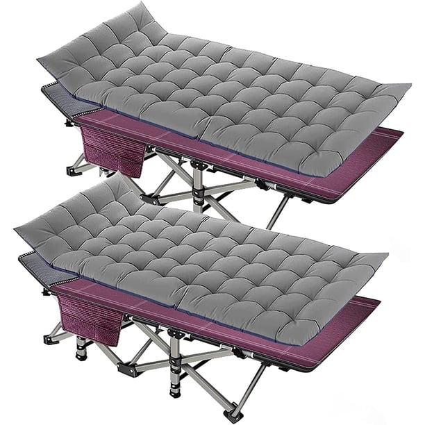 Docred Folding Camping Cots for Adults Heavy Duty cot with Carry Bag