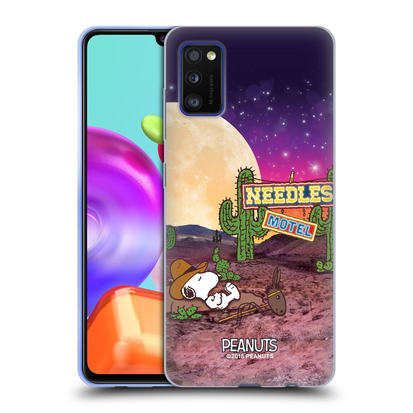 Head Case Designs Officially Licensed Peanuts Snoopy Space Cowboy Nebula Cactus Needles Soft Gel Case Compatible With Samsung Samsung Galaxy 1 Walmart Com Walmart Com