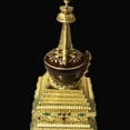 thumbnail image 3 of Ruiboury Unique Style Alloy Bodhi Tower Stupa For Exquisite Suitable For Any Occasion, 3 of 6