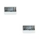 thumbnail image 3 of Billuyoard Despertador digital LED Despertar Cabecera Escritorio Snooze Relojes Hogar portátil Funciona con Espejo decorativo Blanco 2Conjunto, 3 of 6