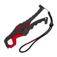 thumbnail image 3 of Pinza De Pesca Agarre de labios de pescado, agarrador de pesca portátil con clip de soporte de cordón (rojo negro) Hugtrwg Para Estrenar, 3 of 8
