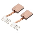 thumbnail image 2 of Lefu 2 Pcs Brosses au Carbone Sans Fil pour Clé à Choc pour 18V GDS250-Li GDR180-LI, 2 of 9