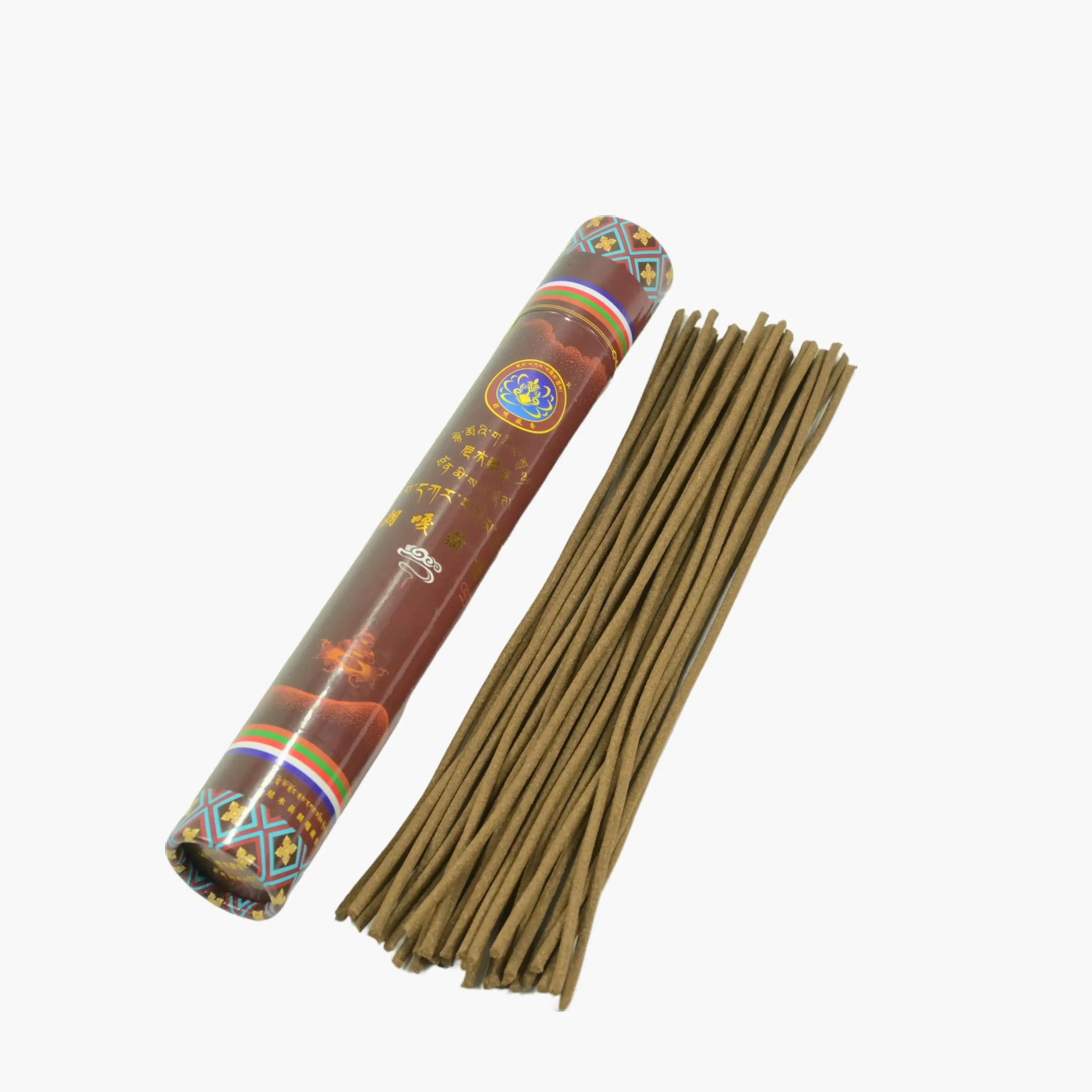 Handmade Tibetan Incense sticks from Nimu County Tibet 2 Boxes Set 80 Sticks Total 9in Each 30 Min Burn Time Natural Herbal Aroma for Meditation Relaxation Home
