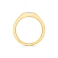 thumbnail image 2 of KATARINA Diamond Cluster Fashion Ring in 10K Yellow Gold (1/20 cttw, G-H, I2-I3) (Size-7.75), 2 of 4