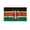 3x5 ft Nylon Flag, variant on AGAS Kenya Nautical Flag 12x18 inch Mini Kenyan National Flag Outdoor 200D Nylon Double Stitched Hem Rust Proof Brass Grommets Canvas Header Kenyan National Boat Flag