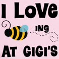 thumbnail image 2 of CafePress - Beeing At Gigi's Infant Bodysuit - Baby Light Bodysuit, Size Newborn - 24 Months, 2 of 4