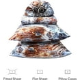 thumbnail image 2 of Realtree Aspect Camouflage Bed Sheets - 4 Piece Camo Bedding King - Premium 100% Cotton Water Camo Sheet Set - Machine Washable Outdoor Bedding Set (King Size), 2 of 7