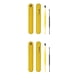 thumbnail image 2 of Soidarity Removedor de cera de oído giratorio de 360 ​​°, herramienta de extracción de palillos para el cuidado de la salud de doble cabeza, Amarillo 2piezas Soidarity CBP491885, 2 of 6