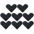 thumbnail image 2 of 8pcs Rug Nonslip Stickers Carpet Curling Proof Stickers Carpet Heart shaped Tape, 2 of 9