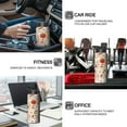 thumbnail image 6 of Stainless Steel Halloween Tumbler 18oz with Lid and Straw – Ghost Pumpkin Witch Design – Insulated Travel Cup for Coffee or Water – Holiday Gift for Her Him, 6 of 6