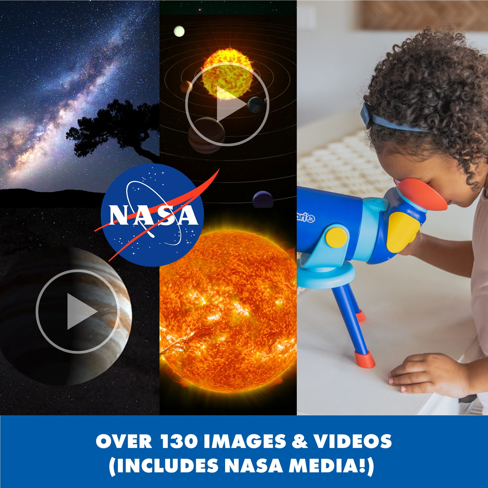 Educational Insights GeoSafari Talking Space Explorer, Kids STEM Telescope, Ages 4+
