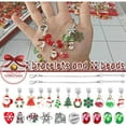 thumbnail image 3 of Christmas Advent Calendar Bracelet 24 Days Christmas Countdown Calendar Bracelets Set DIY Jewelry Making Kit 2024 Christmas New Year Birthday Gift, 3 of 9