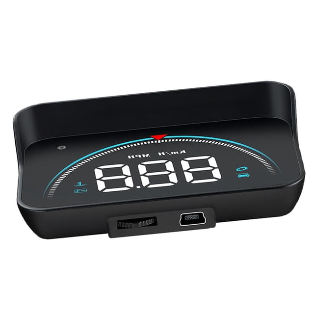 Velocímetro De Computadora A De Coche Digital Con Pantalla Frontal Hud SM SunniMix Computadora Velocímetro Viento