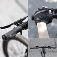 thumbnail image 5 of Puños ergonómicos para bicicleta de montaña de goma ligera antideslizante con doble cierre de 22 mm en color rojo, 5 of 5