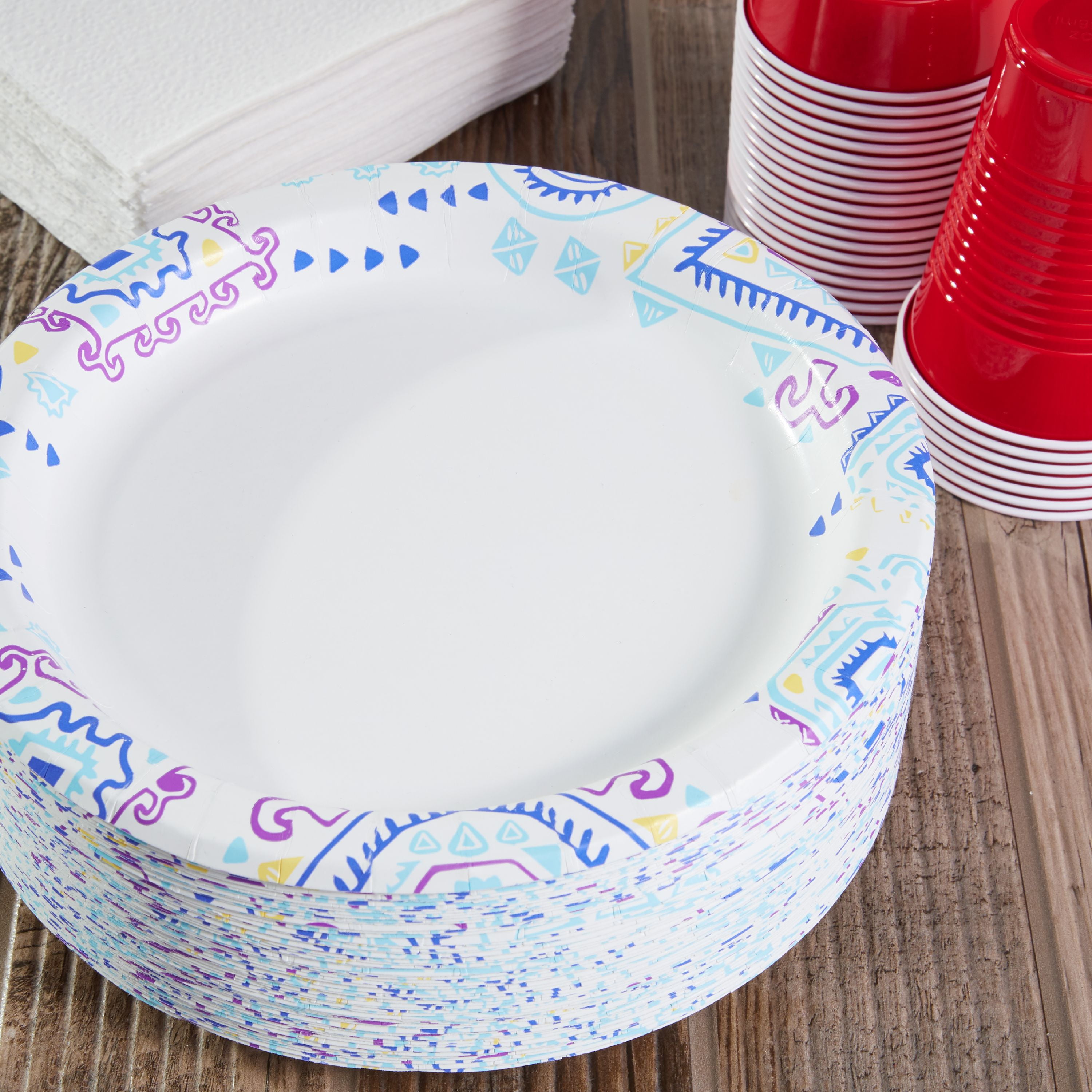 Everyday Round Paper Plates - 8.5 - 500CT - AliExpress