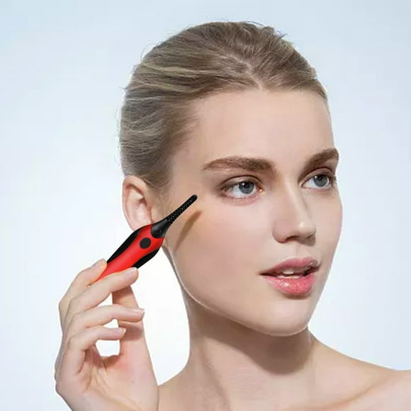 Fiudx Rizador de Pestañas con Pantalla Lcd y Calefacción, Diseño Tipo C de Carga Rápida, Rizado Natural de Larga Duración, Imprescindible para Maquillaje de Viaje, Regalo Perfecto para Mujeres, Ergon