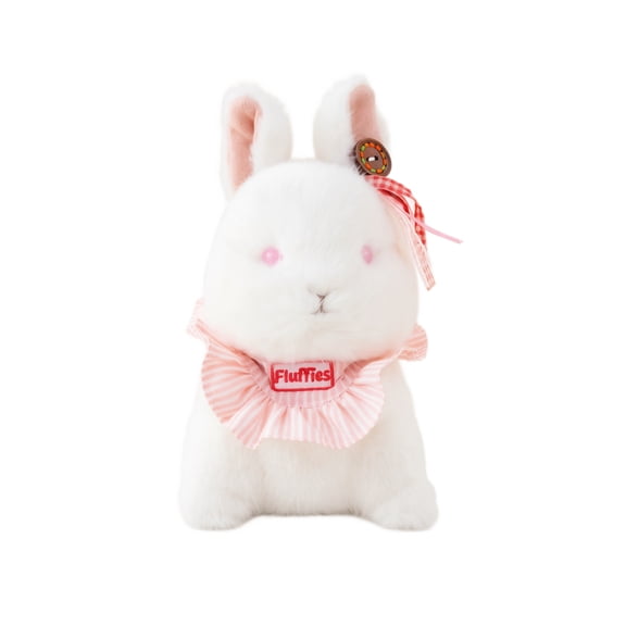 Easter Bunny Stuffed Animal Soft Fluffy Cute Plush Stuffed Bunny Easter Gift Birthday Gift for Student Collectors Nursery Bedroom Desk Decor